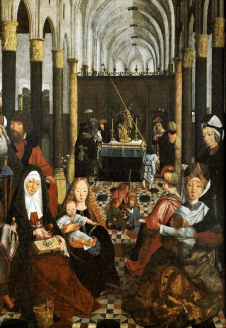 Krisztus családja (Rijksmuseum, Amszterdam) – Geertgen Tot Sint Jans